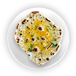 Cheesy Garlic Naan 